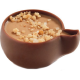PRECOMMANDE Tasse "Anny" Chocolat au lait fourré Caramel et Gianduja 940g