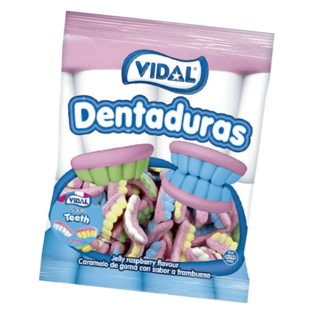 Dentiers smile acide foam "dentaduras" par 250- 1kg