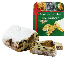 PRECOMMANDE Marzipan stollen pâte amandes 750g - carton de 7 pièces