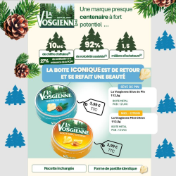 La Vosgienne Sève de Pin 112,5g - 12 boîtes