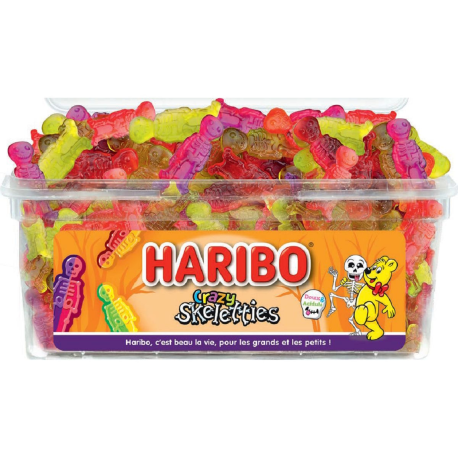 Crazy skeletties HARiBO - tuBO de 150