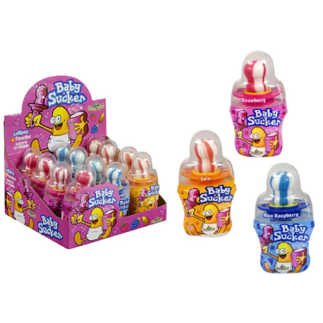 Baby Sucker Funny Candy- boîte de 12