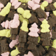 Guimauves Noël michoc mi-enrobées chocolat lait x80 - 1.6kg