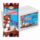 Oursons Minis guimauve et chocolat au lait s/cello Cémoi - carton de 1,606kg