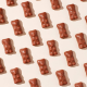 Oursons Minis guimauve et chocolat au lait s/cello Cémoi - carton de 1,606kg