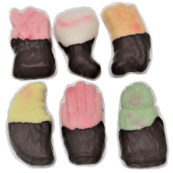 PRECOMMANDE Fondants St Nicolas chocolat - boîte de 1,5kg (+-72 pièces)