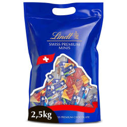 PRECOMMANDE Napolitains 6 variétés Lindt - sachet de 2.5kg