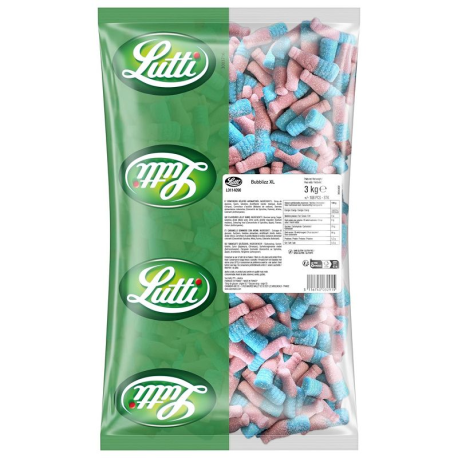 Bouteilles Bubblizz jumbo Lutti - 3kg