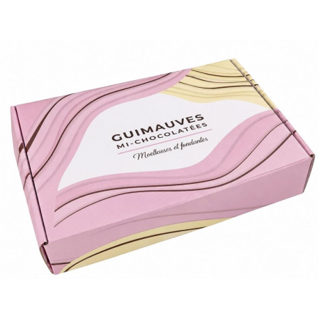 Guimauves mi-chocolatées noir - 1kg