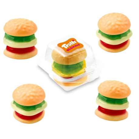 Mini Burgers gélifiés 10g Trolli - boîte de 80