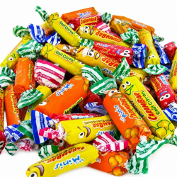 Carambar mini mix assortis 1Kg (environ 277 pièces)