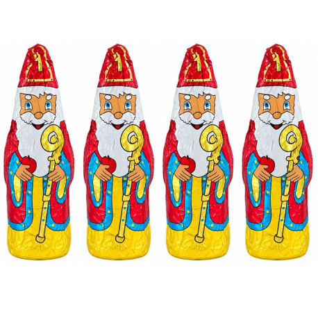 St Nicolas chocolat s/alu 30g - 11,5cm (fait en Alsace) - carton de 100