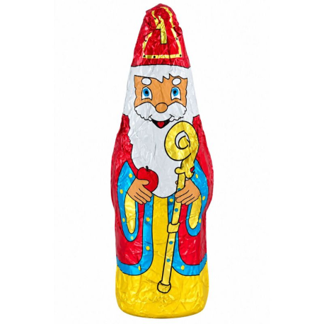 St Nicolas chocolat s/alu 30g - 11,5cm (fait en Alsace) - carton de 100