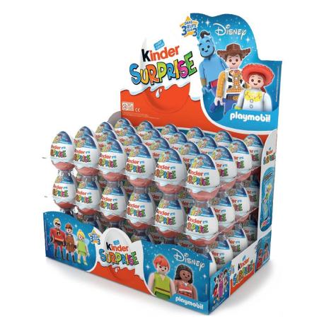 KINDER Surprise Playmobil - boîte de 72 oeufs