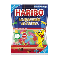 Noël Le Spectacle de l'hiver HARIBO - sachet de 500g