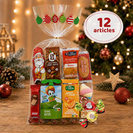 PRECOMMANDE Maxi goûter et sachet rennes - 12 articles