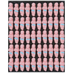 Fondants Figurines petit Jésus - boîte de 1,300kg (+/- 100 pièces)