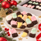Fondants assortis St Nicolas chocolat - boîte de 1,500kg (+/-72 pièces)