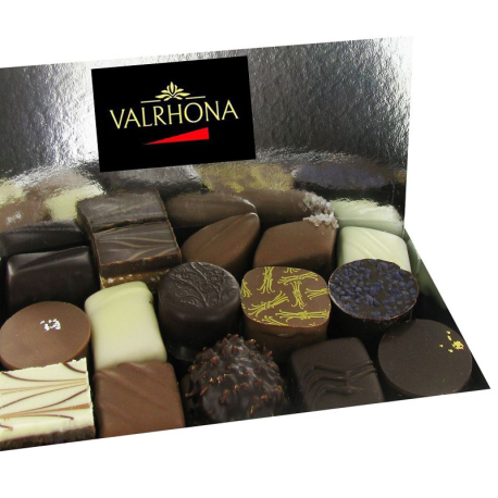 Bonbons de chocolat VALRHONA - ballotin de 350g