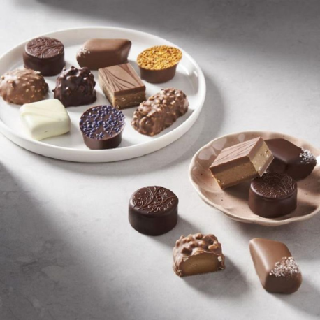 Bonbons de chocolat VALRHONA - ballotin de 350g