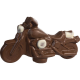 Choco Bécane (moto) en chocolat au lait - 210g