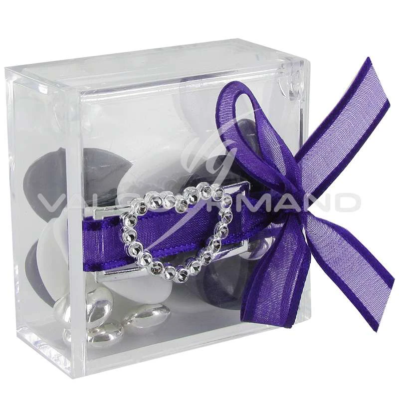 Boite cadeau plexi transparente