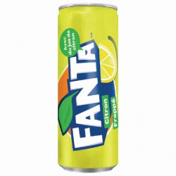 Fanta Citron Frappé 33cl - 24 canettes
