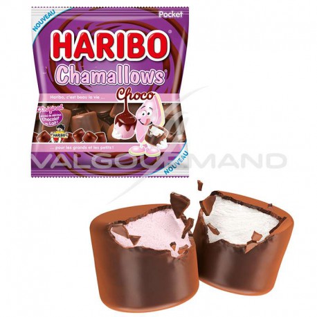 Chamallows Choco HARIBO 75g - 24 sachets