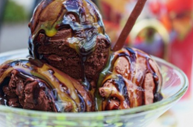 Glace au chocolat Cémoi sans sorbetière